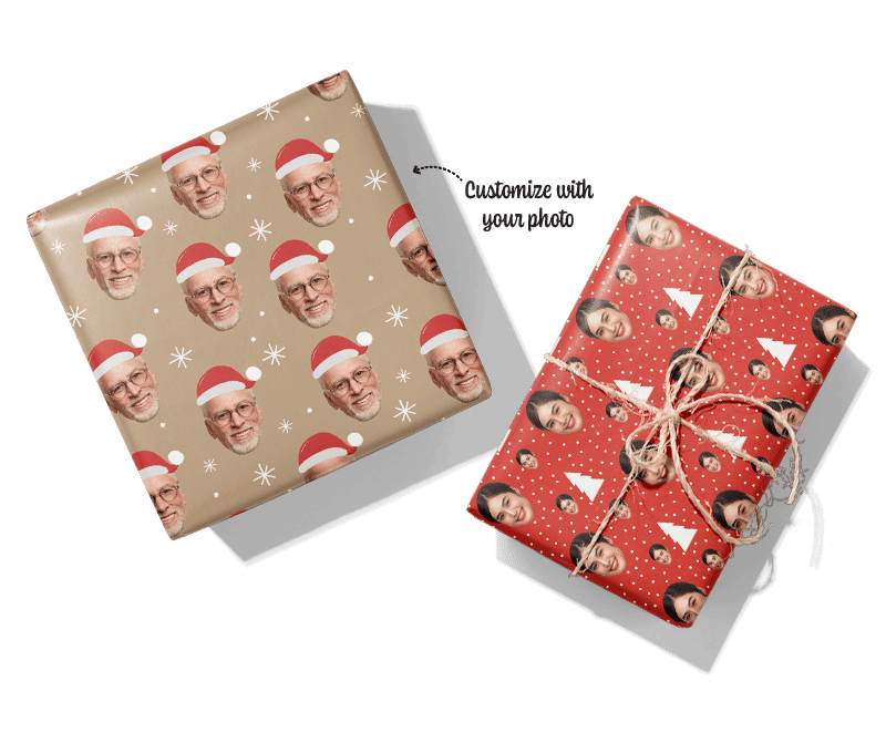 Funny Wrapping Paper Wrapping Paper With Your Photos