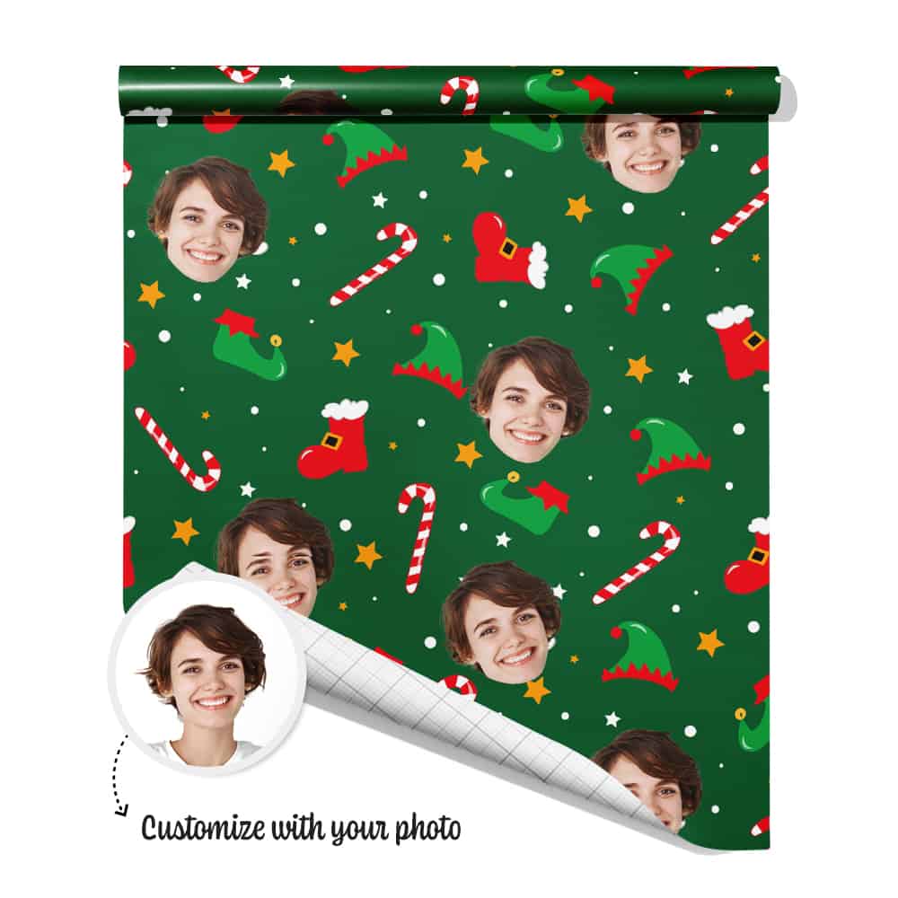 Custom Christmas Wrapping Paper